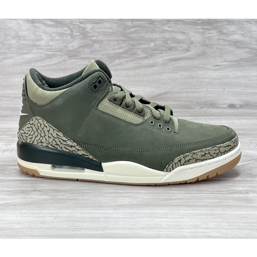 Nike Air Jordan 3 Retro Family Affair Olive Green Men's Size 11.5 DN3707-202 New